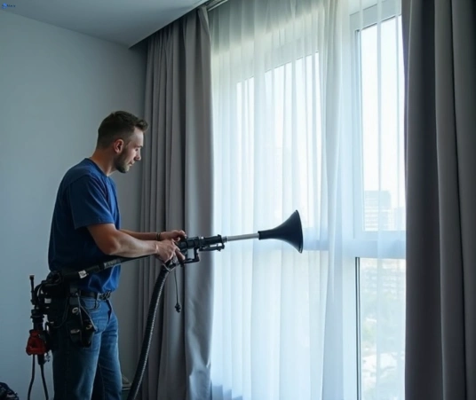 Professional drapes cleaning process tools Matty Curtain Cleaning gheringhap-vic